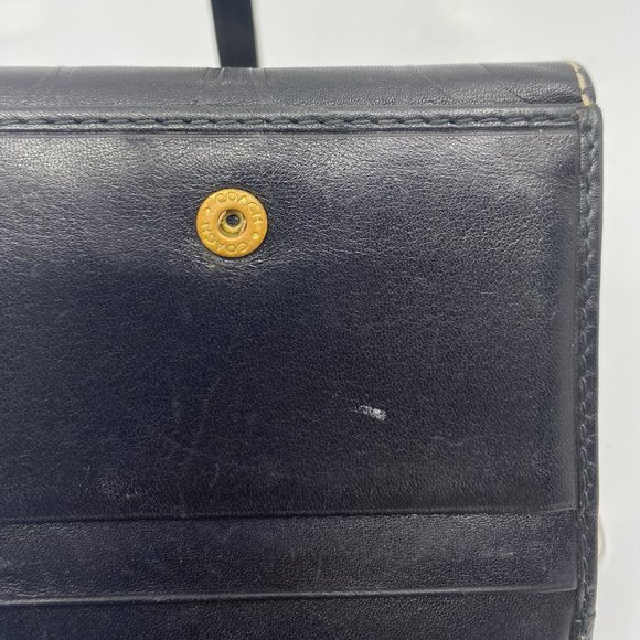 COACH Black Leather Dual fold Wallet - Picture 5 of 7